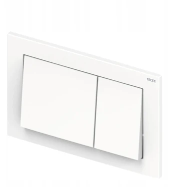 Nuleidimo mygtukas wc Tece Base, baltas blizgesys, 9240700