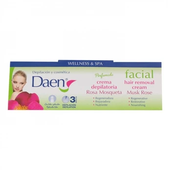 DAEN veido plaukelių depiliacinis kremas 15 ml