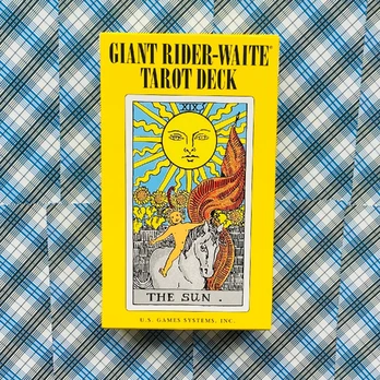 Giant Rider-Waite Tarot kortos