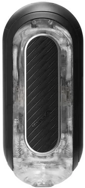 Tenga Flip Zero Gravity Black Electr Vibruojantis masturbatorius