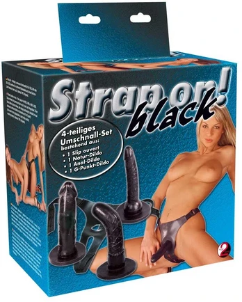 You2Toys Strap-on Black Strap-on dildo