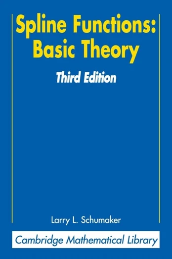 Spline Functions: Basic Theory