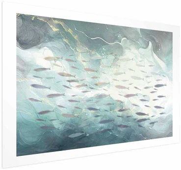 Artgeist Plakatas - School of Small Fish