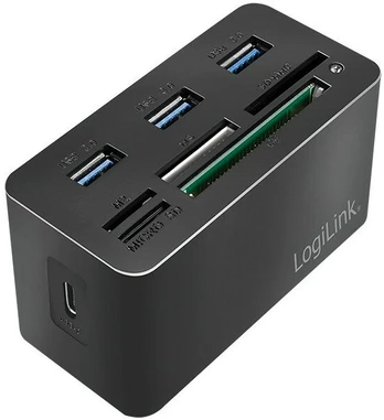 USB3.2 Gen 1 docking sta tion, 8-port, mini,blac