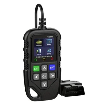 Automobilio kodų skaitytuvas OBD2, 1 vnt.