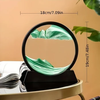 3D smėlio menas, Mėlyna