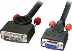 Lindy DVI-A - D-Sub (VGA) laidas 5m juodas