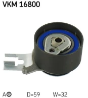 Įtempiklio skriemulys, paskirstymo diržas SKF VKM 16800 kaina