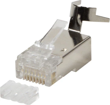 Jungtis Logilink Modular Plug Cat.6A RJ45 for Cat7,Cat.6A, Cat.6, 50 vnt.
