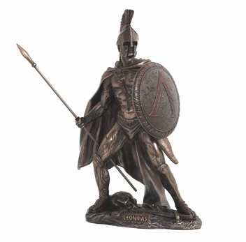 Leonidas kovoje (mažesnė versija). Aukštis: 26cm.