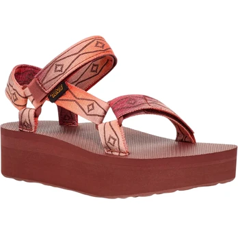 TEVA sandalai Flatform Universal Sunscape moterims (Ruda/Bordo) - 40