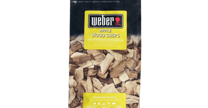 Rūkymo drožlės WEBER, obelis, 700g