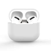 Dėklas AirPods Pro silicone soft Baltas (case C) kaina