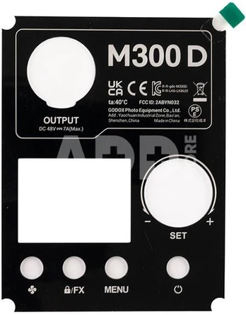 Godox Knowled M300D lens