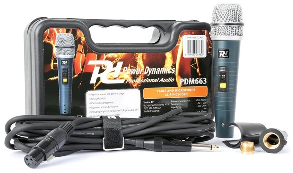 Mikrofonas Power Dynamics PDM663