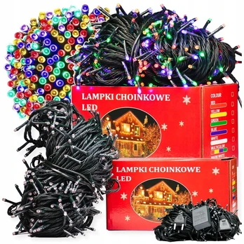 Stylizer Kalėdinės lemputės eglutei vidaus/lauko 300 led multi spalvų stiprios