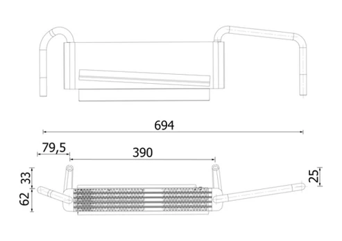 Alyvos radiatorius CLC 314 000S