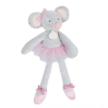 DOUDOU ET COMPAGNIE minkšta lėlė-balerina pelytė 30cm, DC3975
