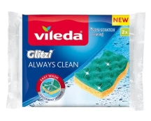 Viskozinė šluostė Vileda Glitzi Always Clean 2 vnt. kaina
