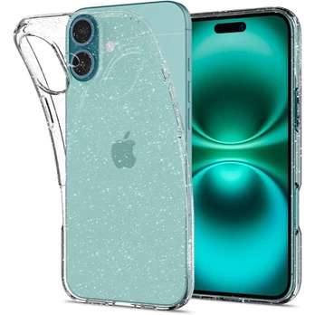 Spigen Liquid Crystal iPhone 16 Plus Glitter crystal ACS08065