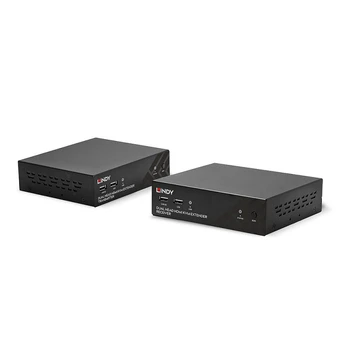 Adapteris USB Lindy Adap Lindy Extender Cat6 HDMI USB RS232