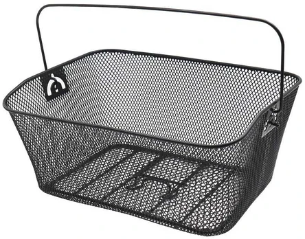 Rear bicycle basket FSBKT-033 juodas