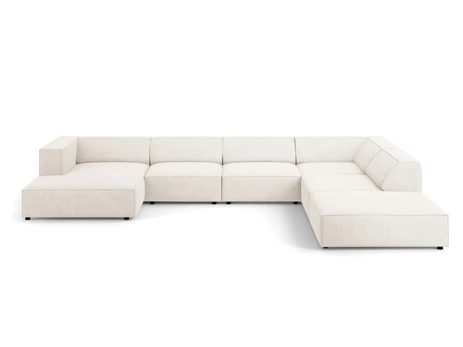 Panoramic Right Corner Sofa, "Arendal", 7 Seats, 364x262x70 Made in Europe