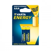 Šarminės baterijos Varta R3 (AAA) 2 vnt Energy kaina