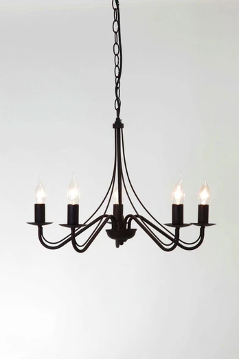 Trio-Lighting Country chandelier 5-pc E14 rustic lustra