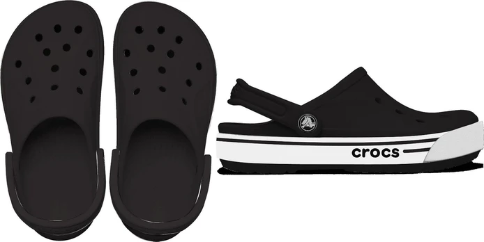 Crocs™ Bayaband Sport Clog Black/White - 44,5