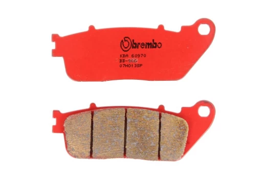 Brake pads 07HO13SP BREMBO sinter, intended use: route fits: HONDA