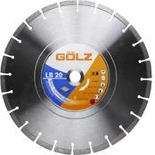 Universalus deimantinis diskas GOLZ LB20 300x25,4mm kaina