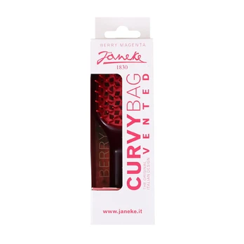JANEKE CURVY BAG plaukų šepetys