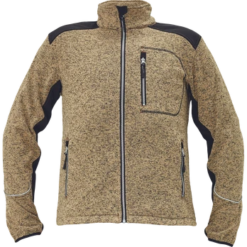 Darbinis švarkas vyrams Cerva Boyer, smėlio, 3XL dydis