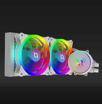 AQIRYS AiO CPU Cooler AQUARIUS 240 baltas