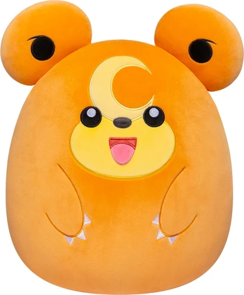 Squishmallows Pokemon pliušinis žaislas Teddiursa, 25 cm