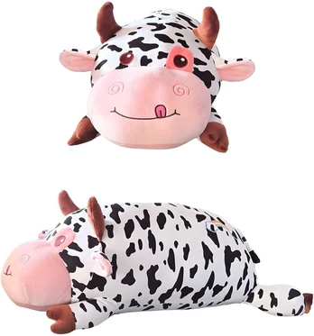 Friendly cow plush toy 55cm