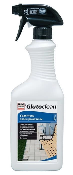 Rūdžių dėmių valiklis PUFAS GLUTOCLEAN, 750 ml