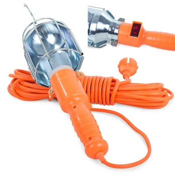 Verk Group Dirbtuvių lempa su kabliu 10m 230v