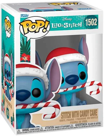 Funko POP figure Disney Stitch with Candy Cane