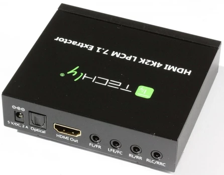Garso komutatorius Techly HDMI audio DIGITAL LPCM DTS/ANALOG 7.1CH