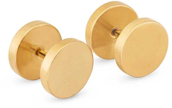 Troli Minimalist auksinis-plated earrings KS-148