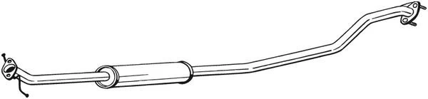 Vidurinis duslintuvas BOSAL 286-365