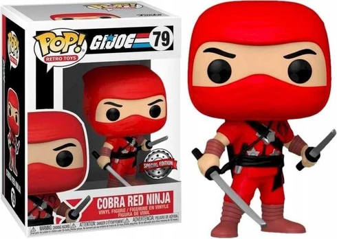 Funko POP! G.I. Joe Cobra Raudona Ninja
