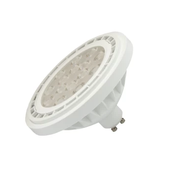 10W 3000K GU10 LED lemputė AR111 Basic 40°, šiltai balta