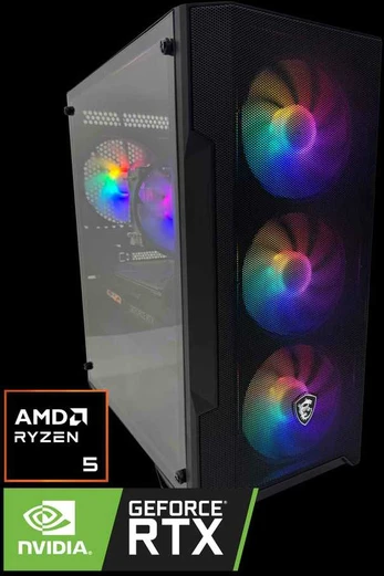Stacionarus kompiuteris Ryzen 5 8400F, RTX 3050 6GB