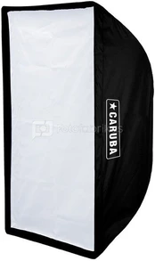 Caruba Quick Assembly Matte Zilver Strip Softbox 60x90cm
