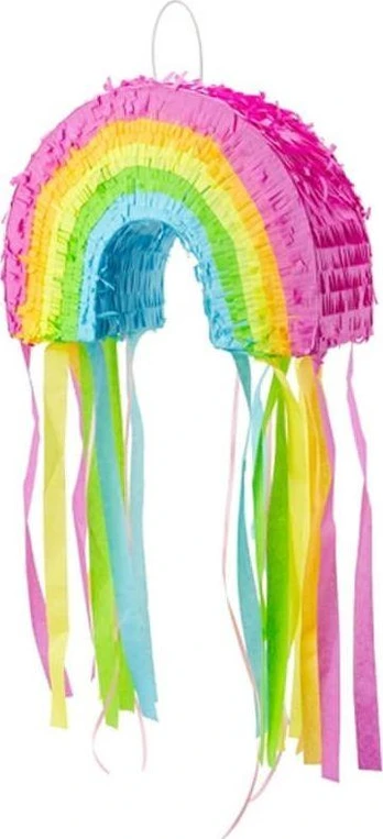 Party Deco Vaivorykštės formos pinjata