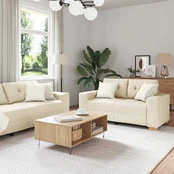 2 dalių sofa su pagalvėlėmis Linas kaina
