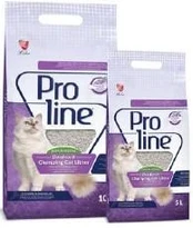 Bentonito kraikas katėms ProLine Levanda, 10 l